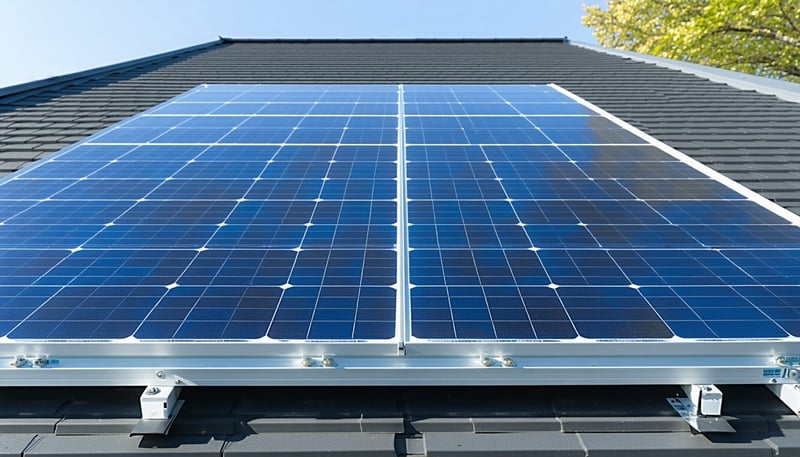 Installation de panneaux solaires par Blazon Installation de panneaux solaires par Blazon