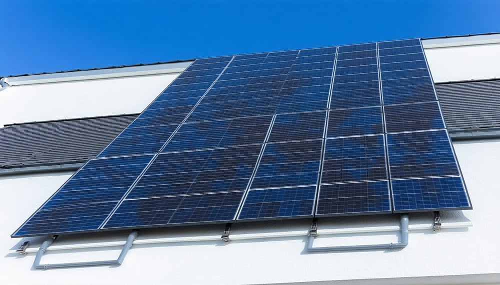 Installation de panneaux solaires par Blazon Installation de panneaux solaires par Blazon